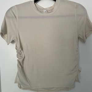 Lululemon Ribbed Cropped T-Shirt